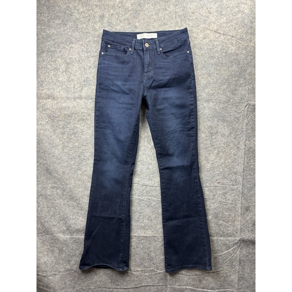 Levis Womens Jeans Classic Bootcut Mid Rise Dark Wash Denim Size 4M W27 L32